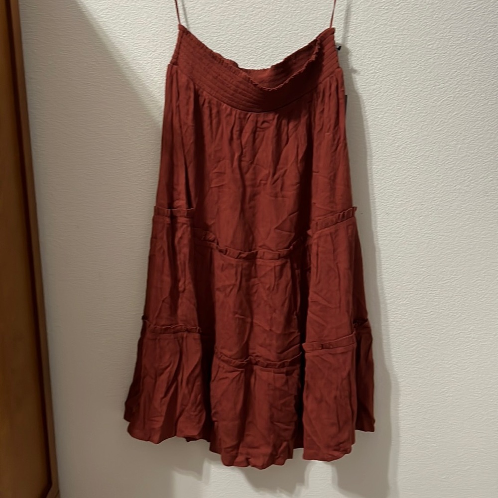 Vince Camuto Tiered Ruffled Maxi Skirt